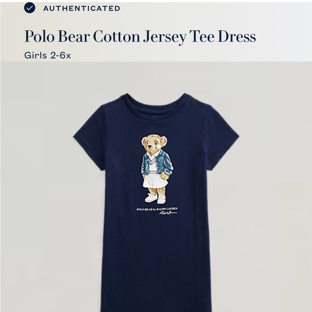 Polo Bear Ralph Lauren T-Shirt Dress